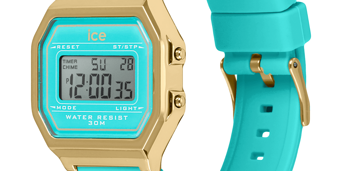 ICE digit retro Blue Curacao • ICE watch South Africa
