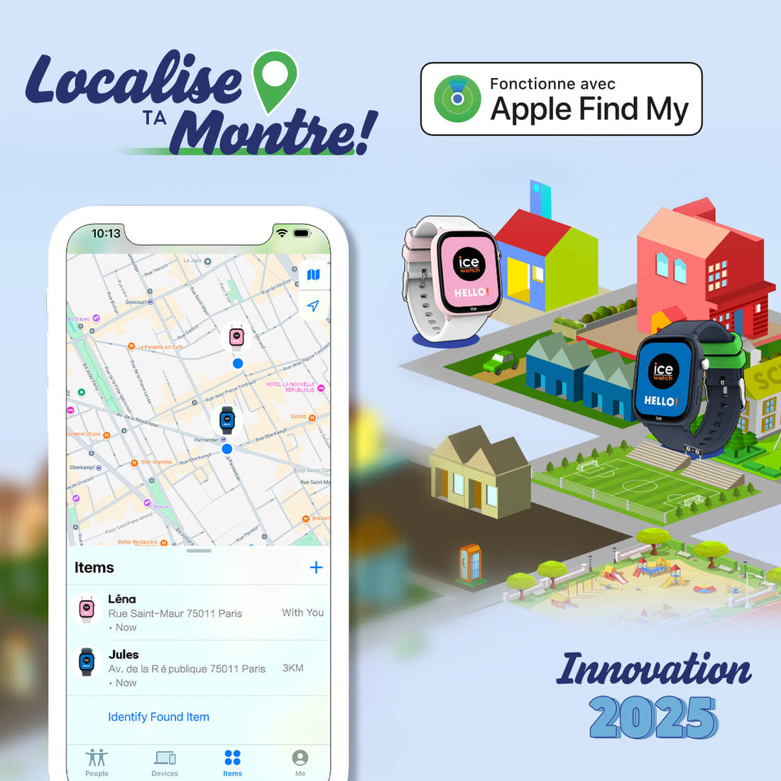 ICE smart junior 3.0 Find My