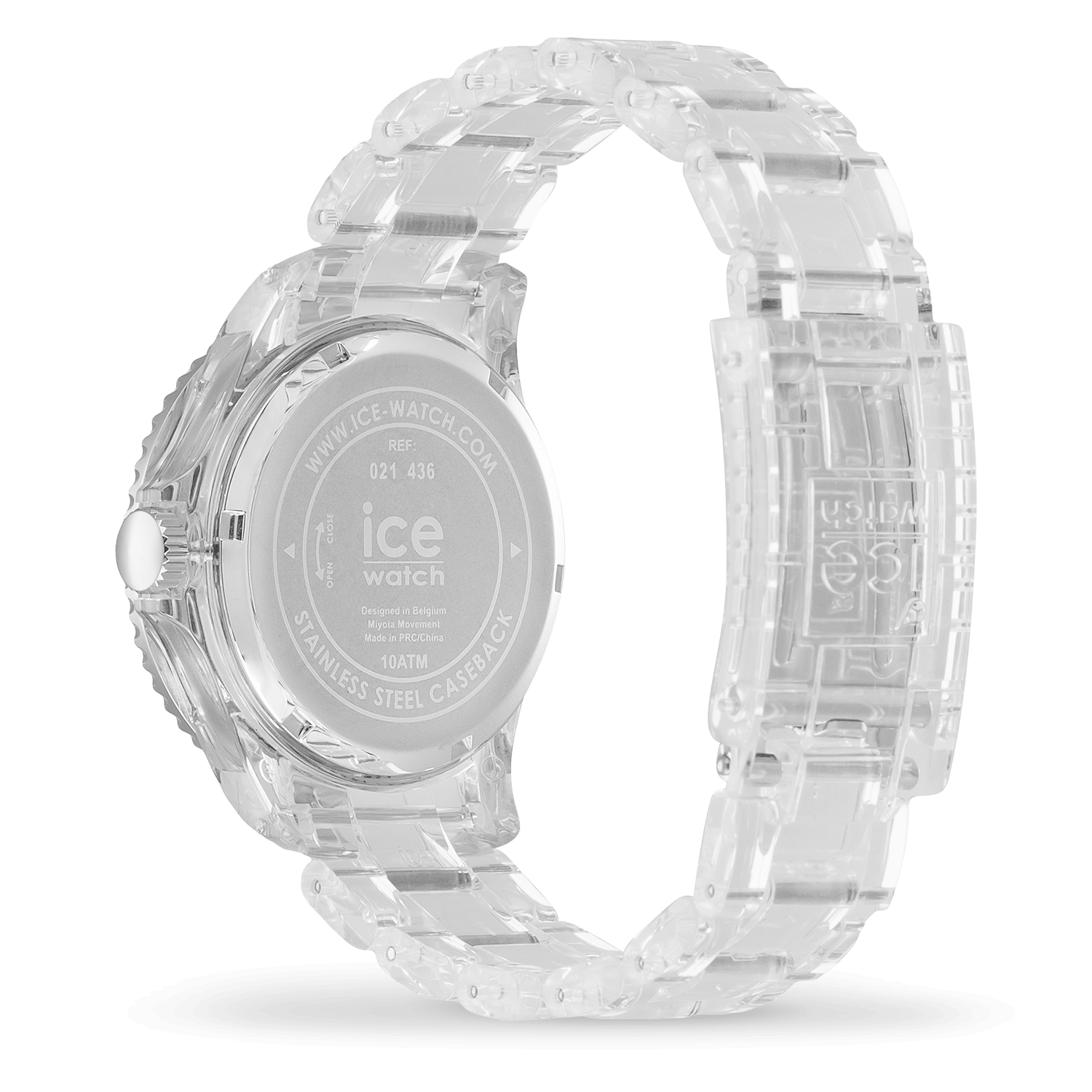 ICE clear sunset